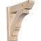 Ekena Millwork Balboa Slat Smooth Outlooker, Douglas Fir, 5 1/2"W x 18"D x 18"H OUT06X18X18BOA06SDF - alternate 1